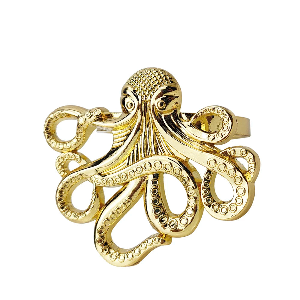 Coastal Heritage Napkin Rings - Sea Creatures