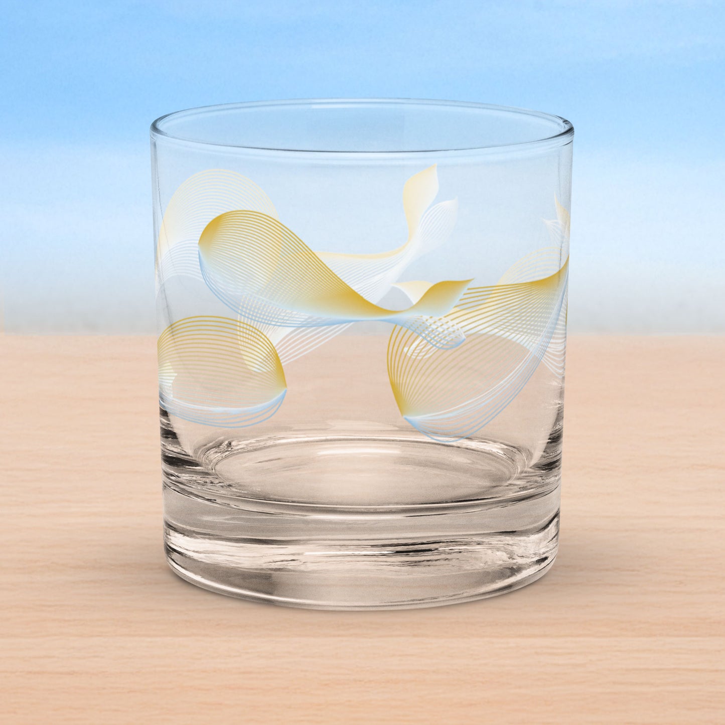 Art-crafted Whales Rocks Glass Collection