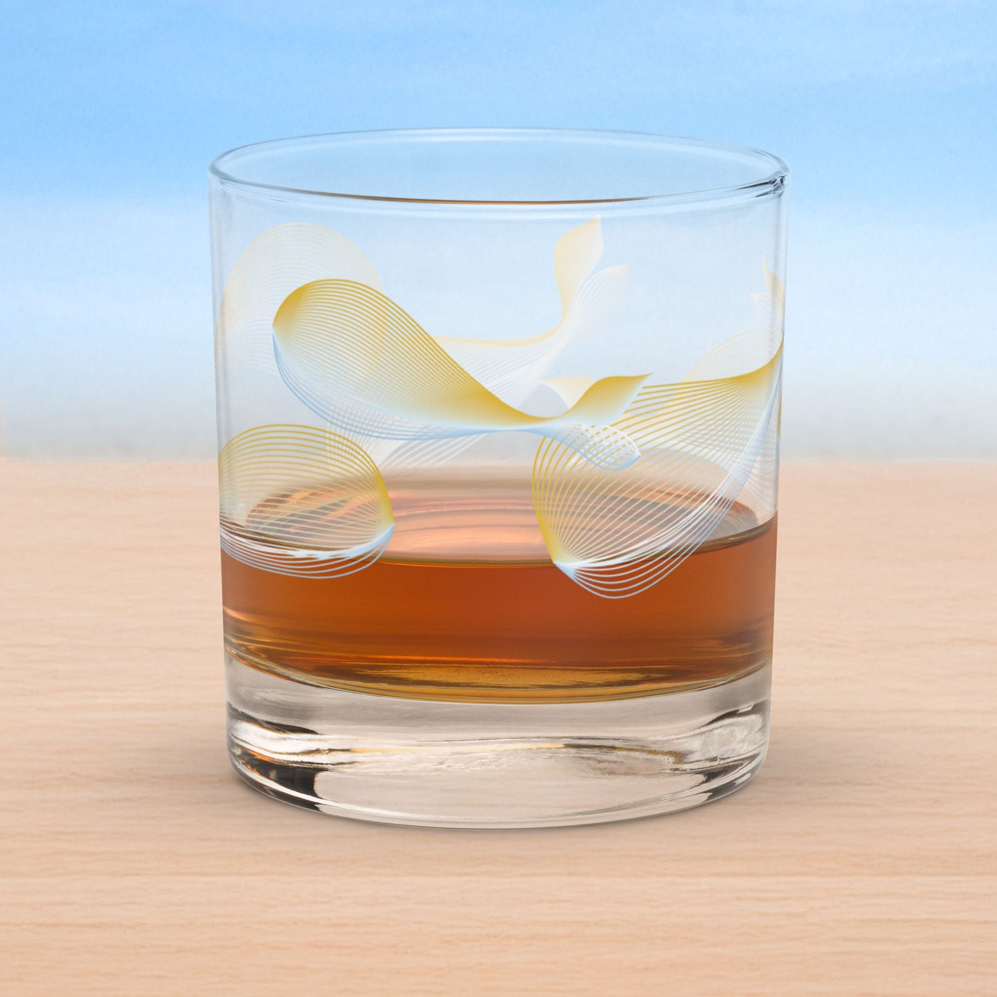 Art-crafted Whales Rocks Glass Collection
