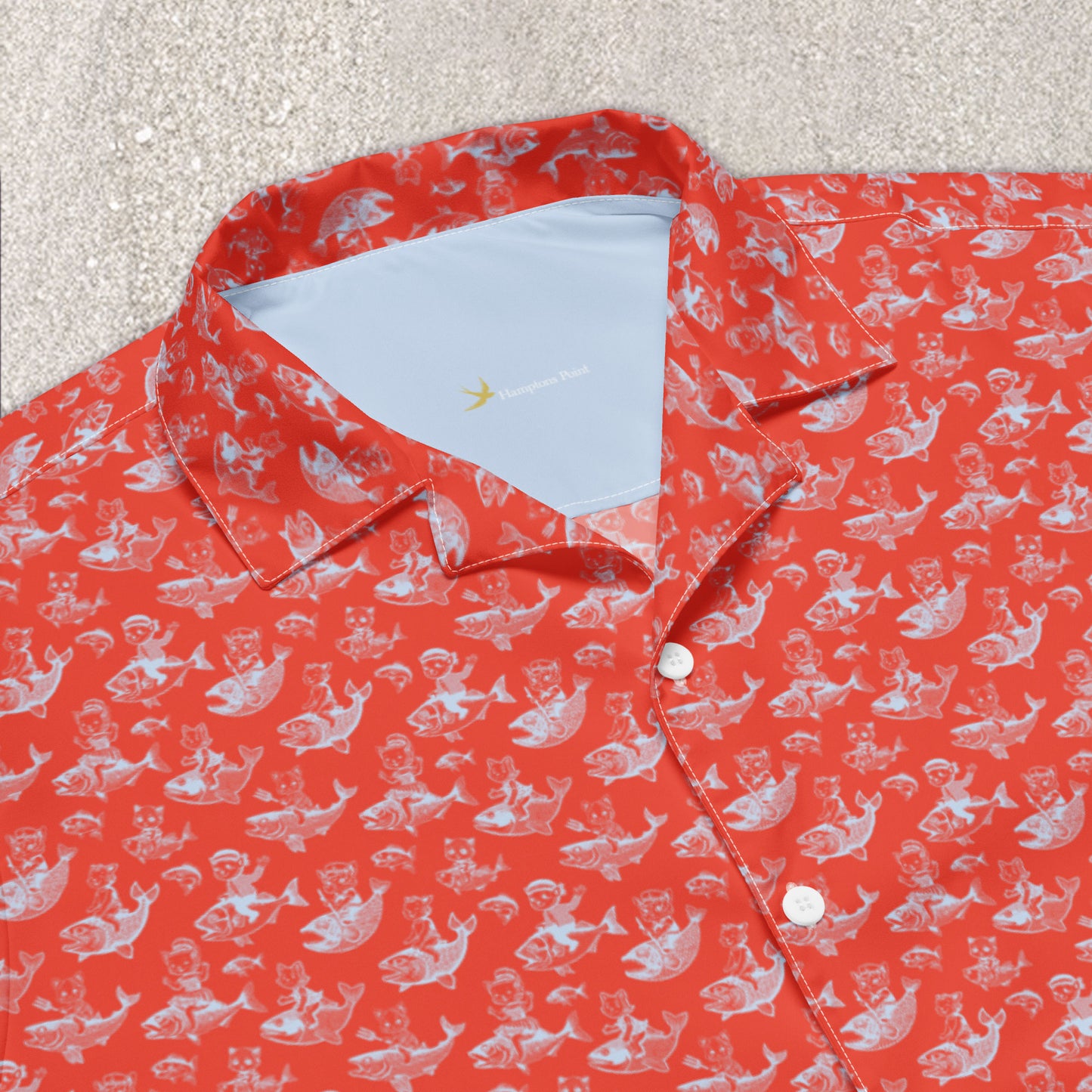 The Cat's Fish Camp Shirt