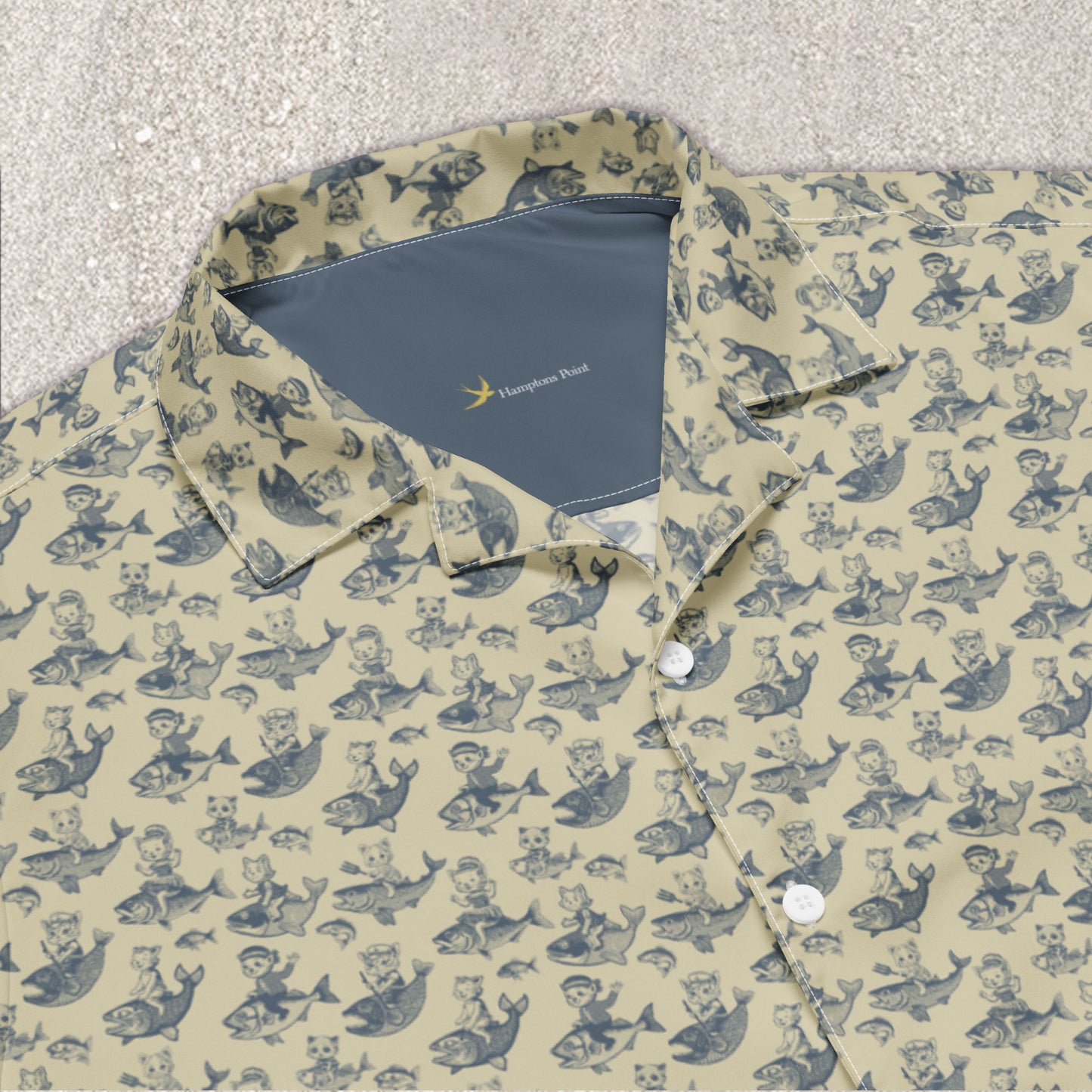 The Cat's Fish Camp Shirt