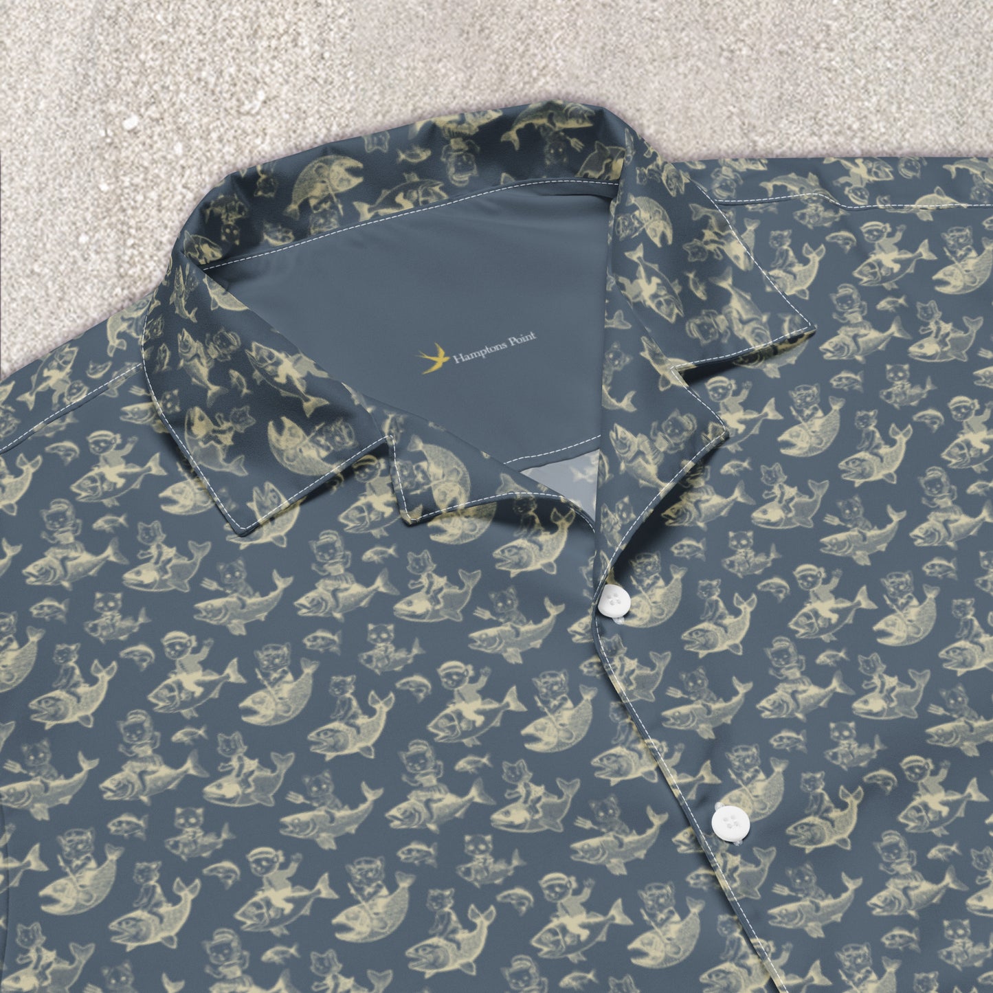 The Cat's Fish Camp Shirt