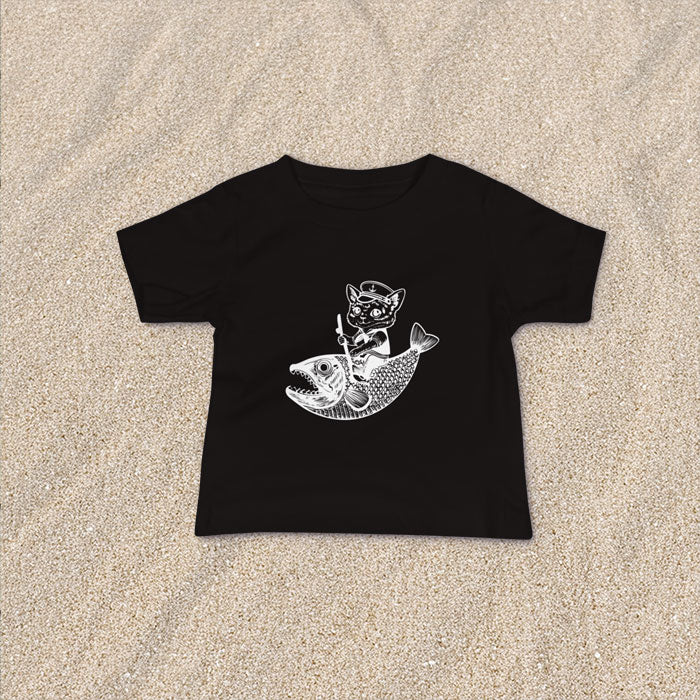 The Cat's Fish Baby Jersey Short Sleeve Tee