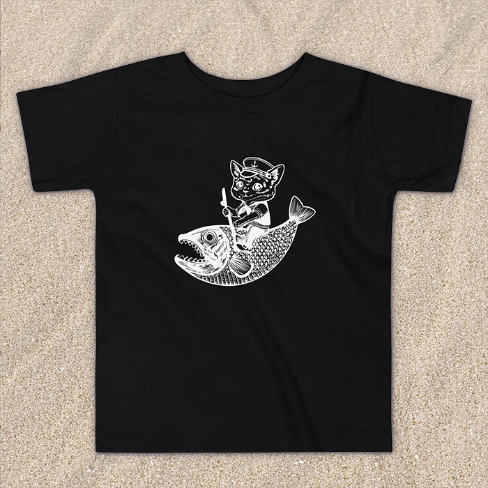 The Cat's Fish Toddler Tee