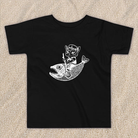 The Cat's Fish Toddler Tee