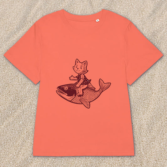 Cat's Fish Women's Regular Fit T-shirt