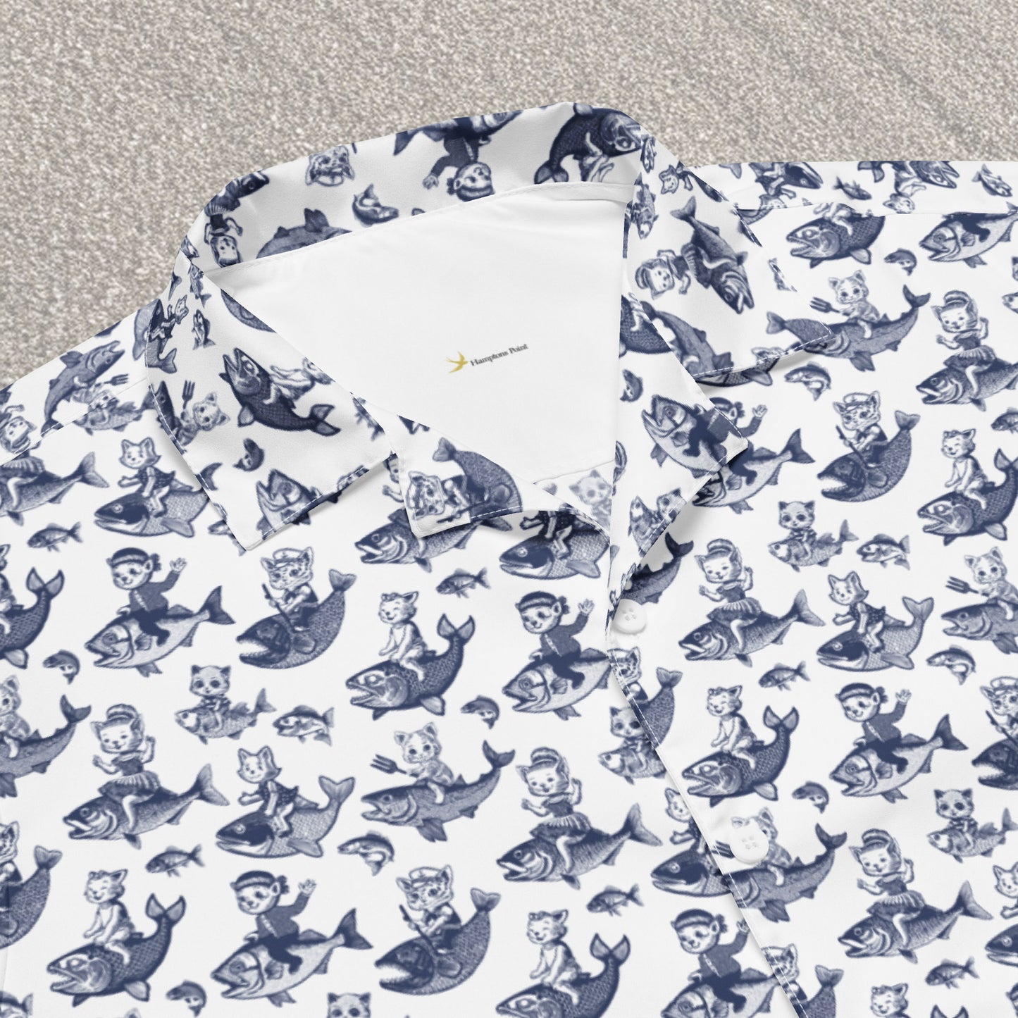 The Cat's Fish Camp Shirt