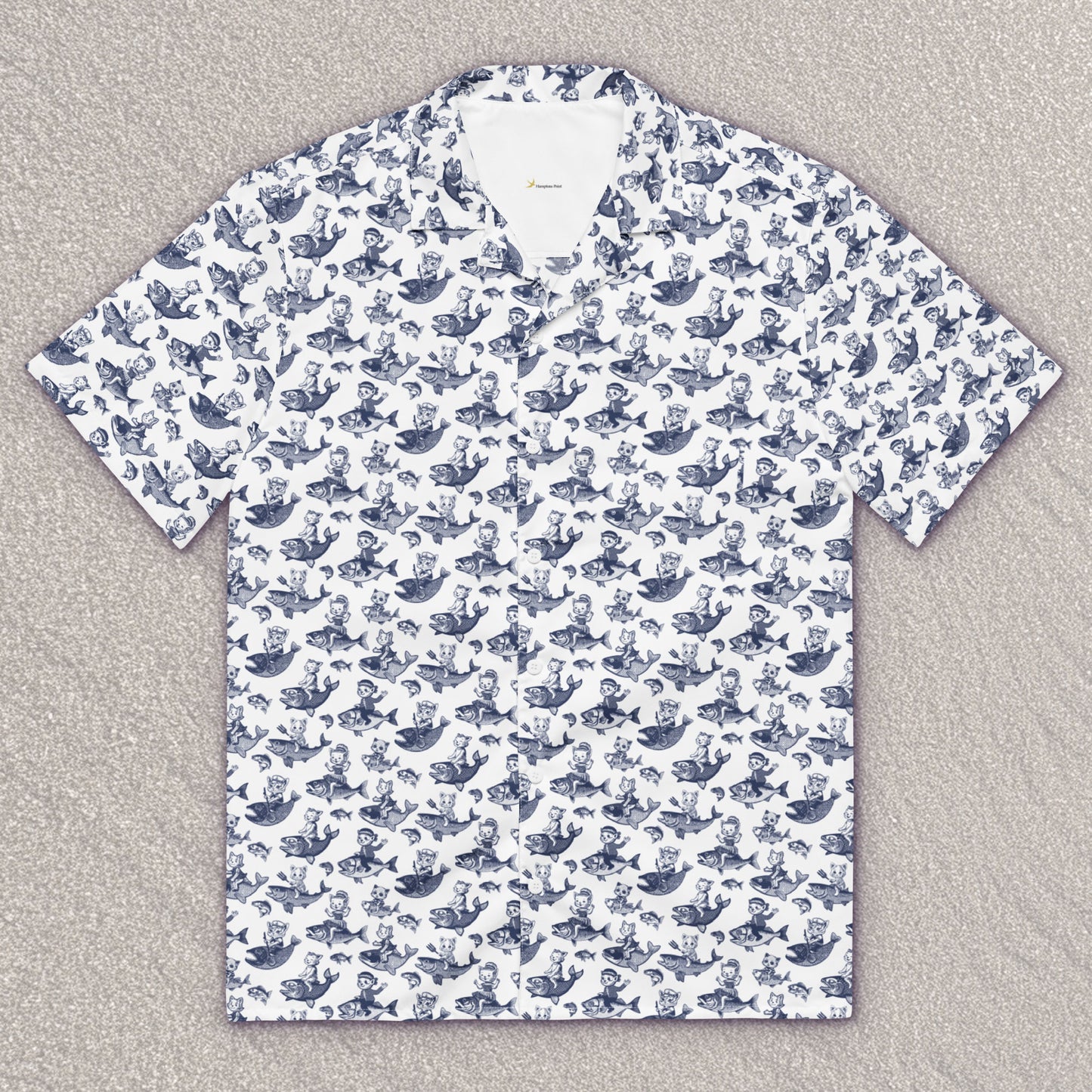 The Cat's Fish Camp Shirt