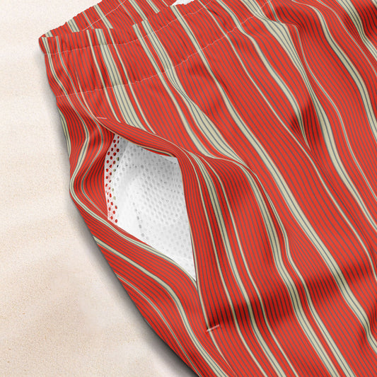 Slow Wave Conservation Swim Trunks – Cinnabar Red