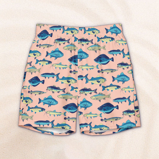 Eco-Friendly Atlantic Catch Conservation Swim Trunks