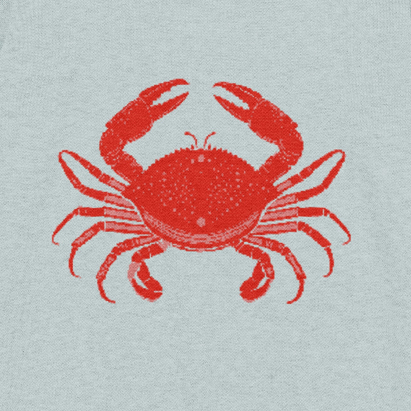 Crabby crew knit sweater – Seafoam