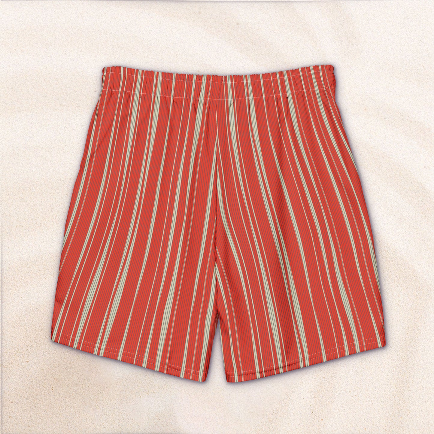 Maritime Stripe Eco-Friendly Swim Trunks