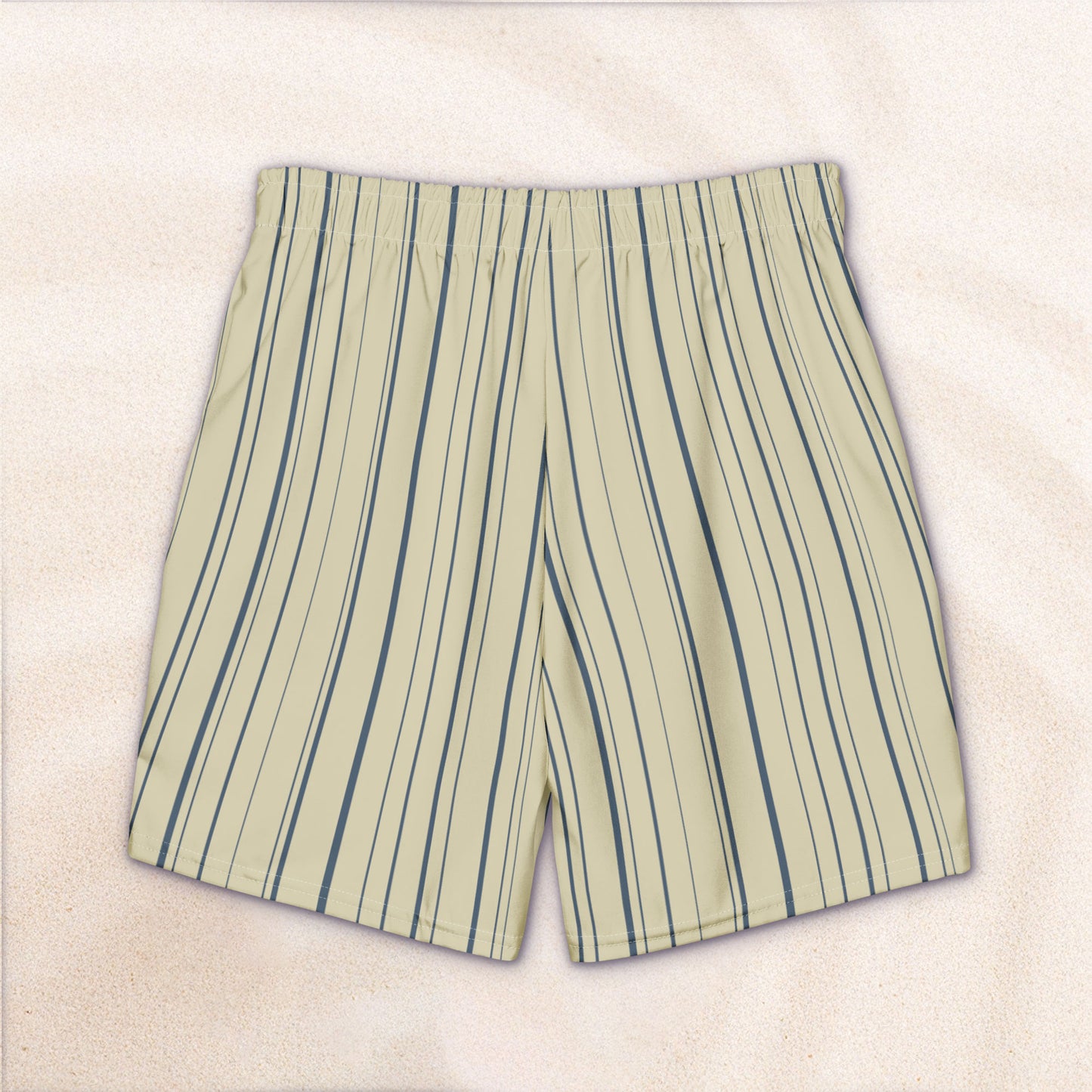 Maritime Stripe Eco-Friendly Swim Trunks
