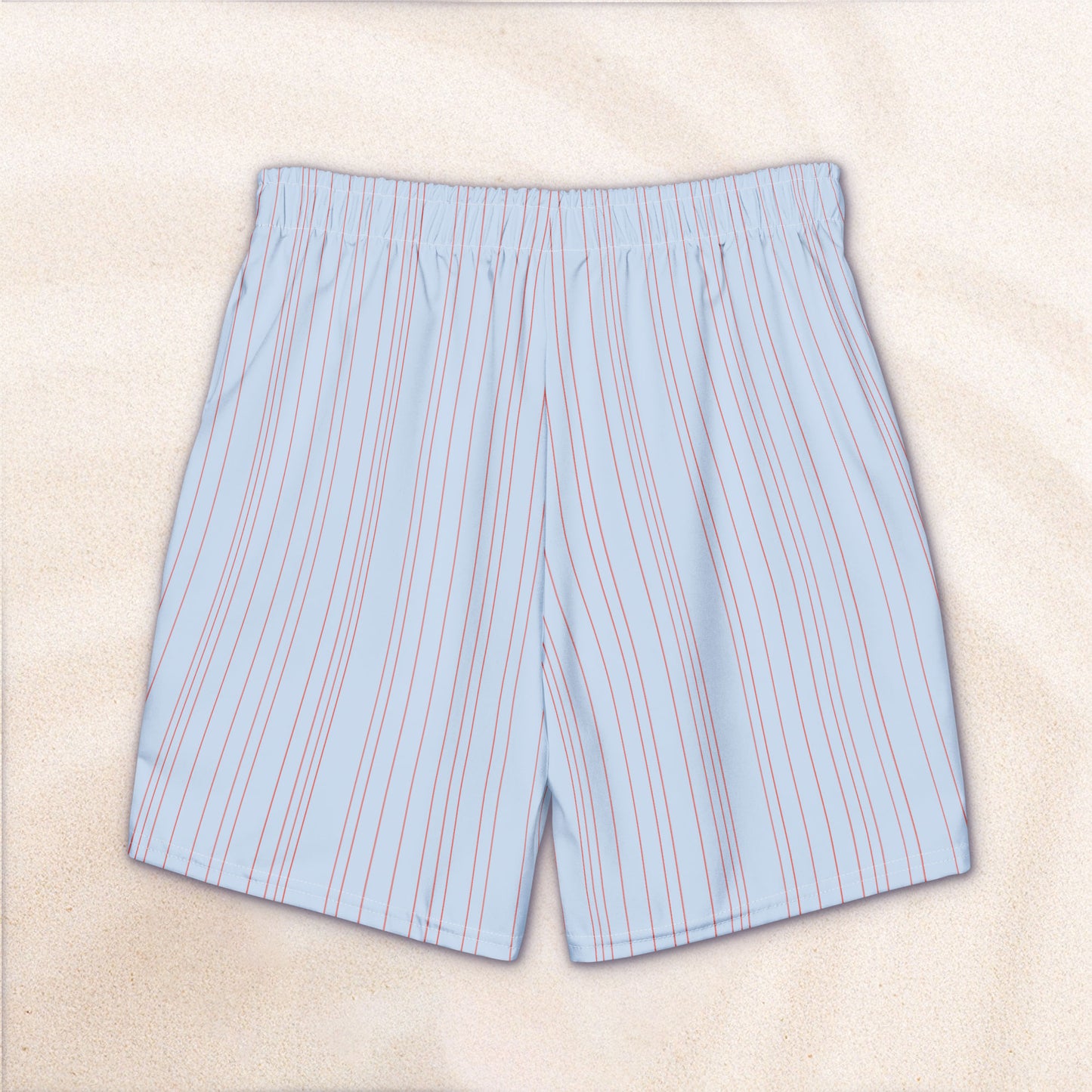 Maritime Stripe Eco-Friendly Swim Trunks