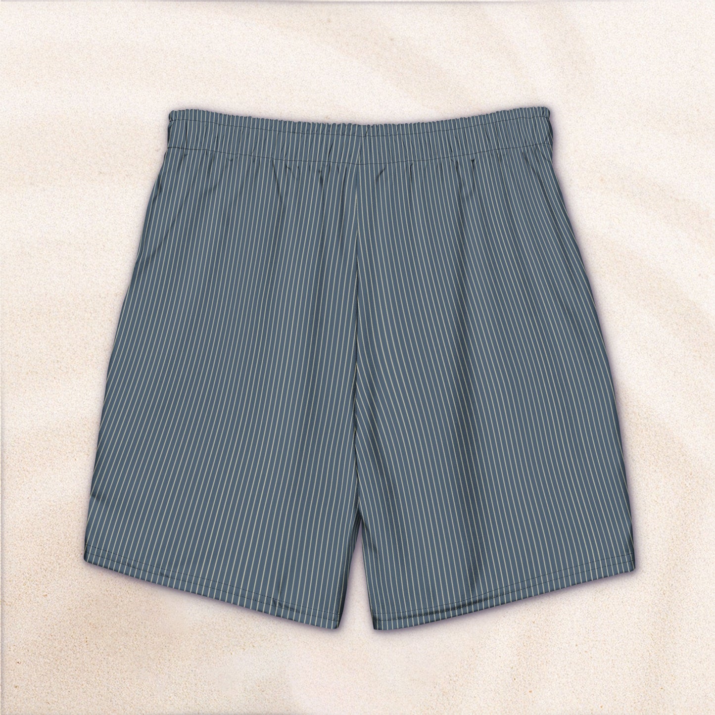 Maritime Stripe Eco-Friendly Swim Trunks