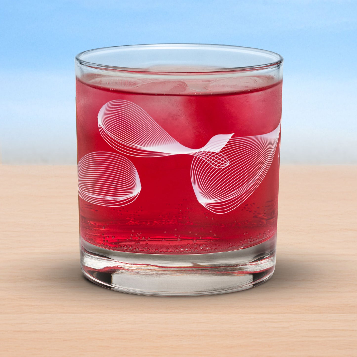 Art-crafted Whales Rocks Glass Collection