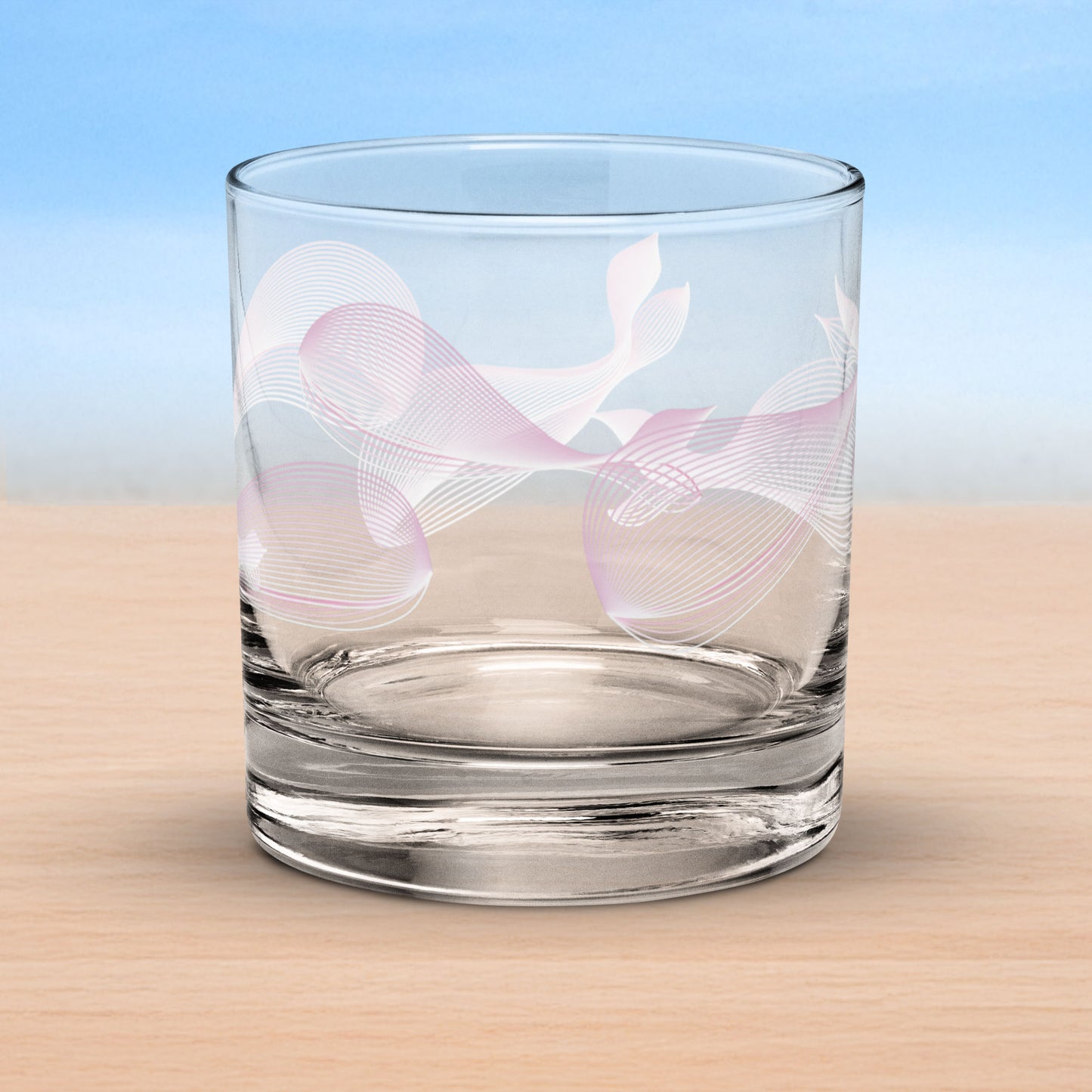 Art-crafted Whales Rocks Glass Collection
