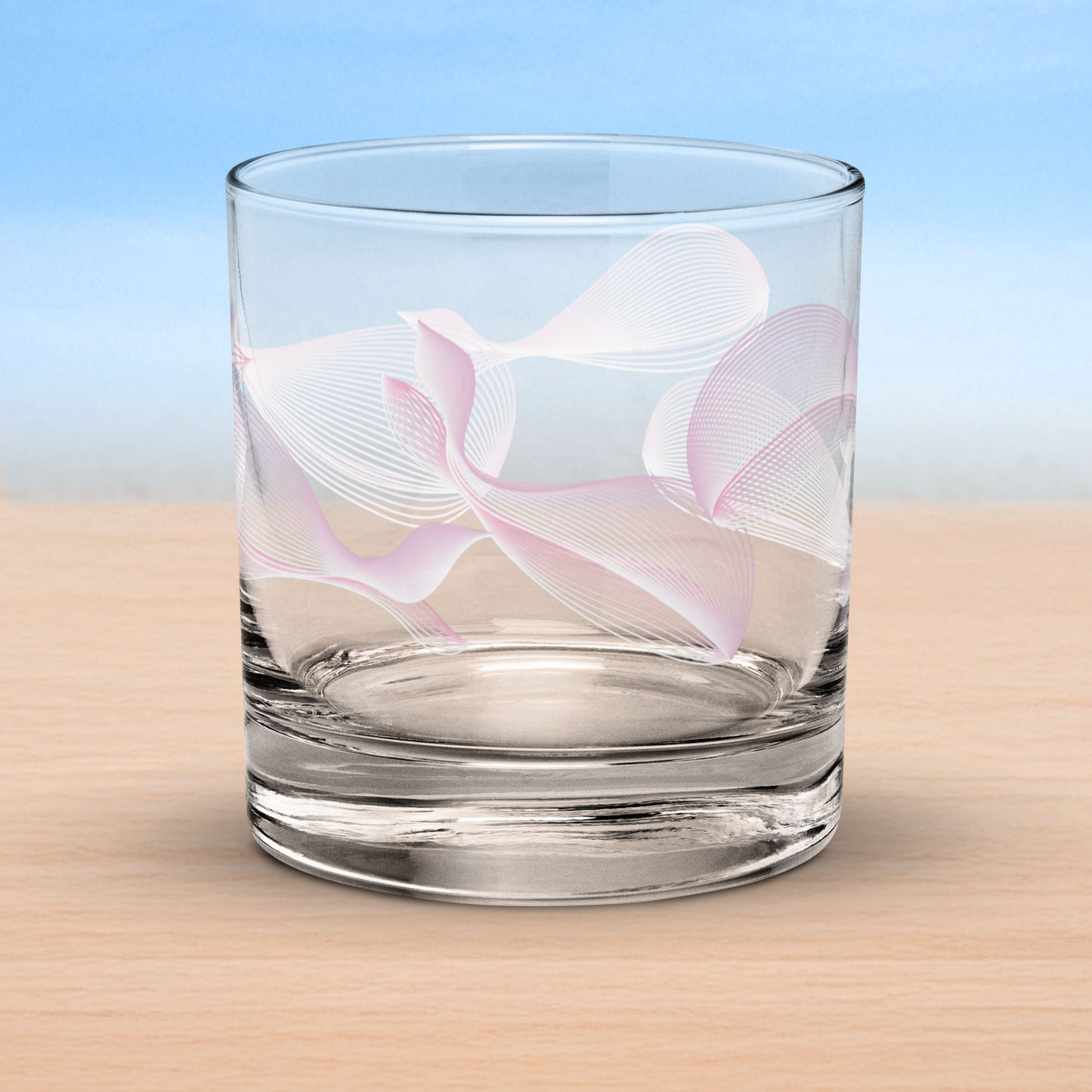 Art-crafted Whales Rocks Glass Collection