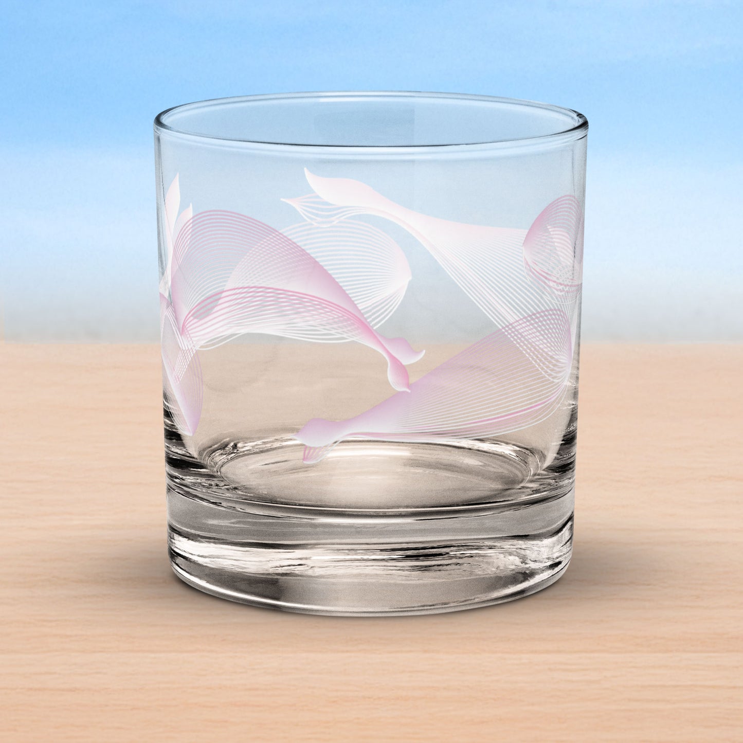 Art-crafted Whales Rocks Glass Collection