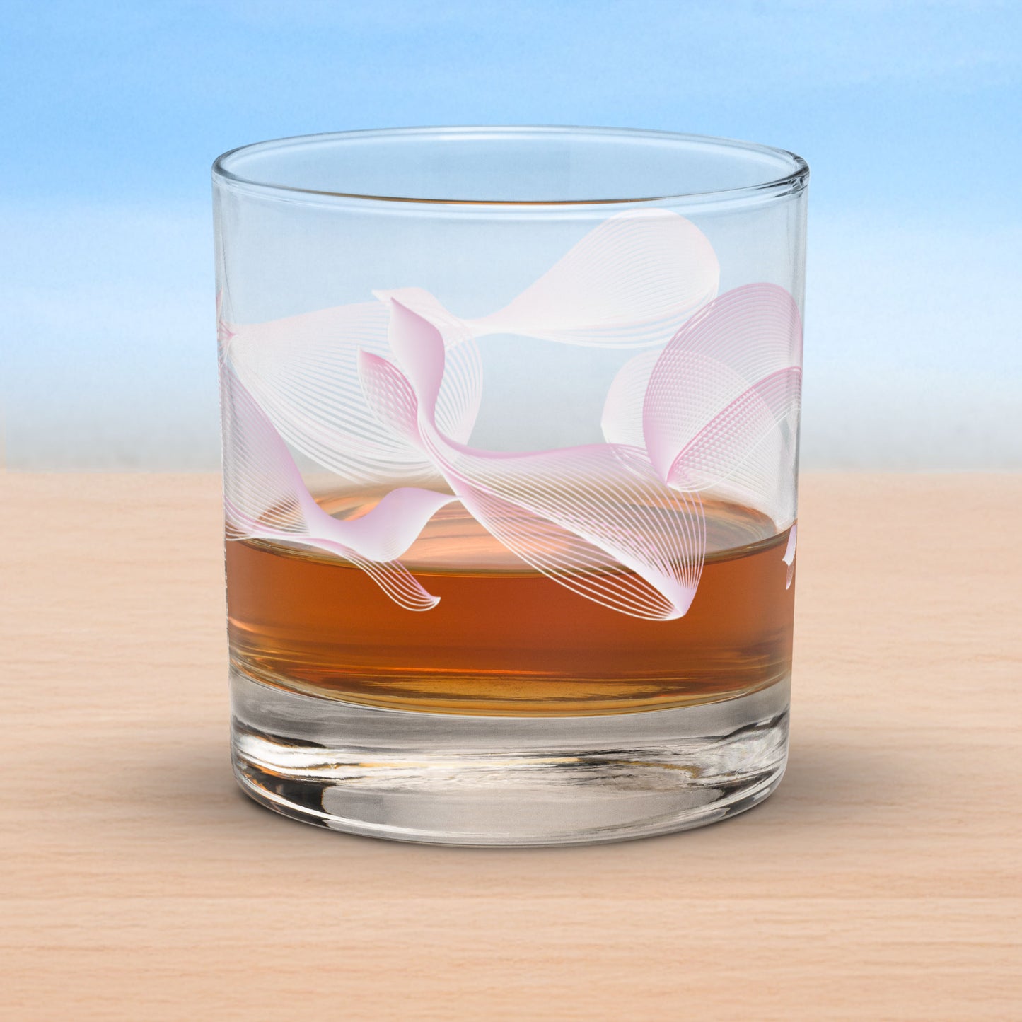 Art-crafted Whales Rocks Glass Collection
