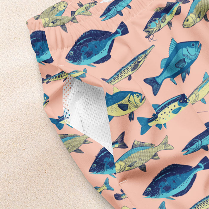 Eco-Friendly Atlantic Catch Conservation Swim Trunks