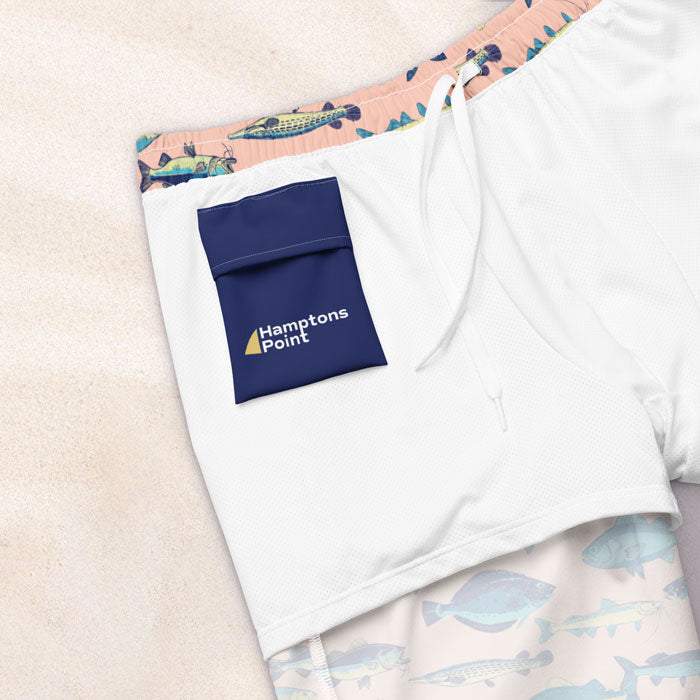 Eco-Friendly Atlantic Catch Conservation Swim Trunks