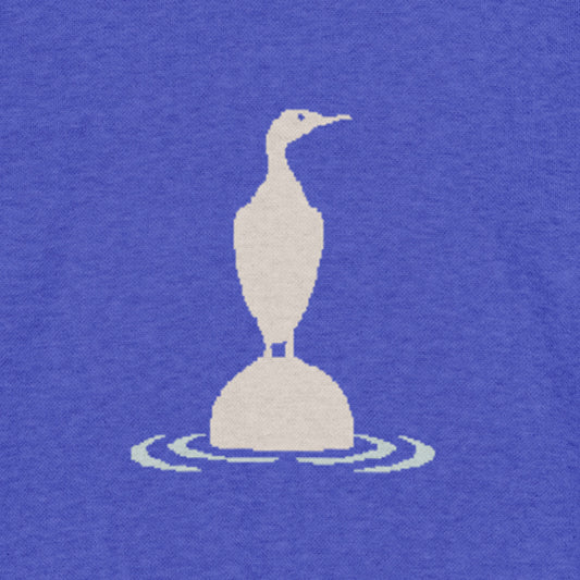 Cormorant crew sweater – Atlantic blue