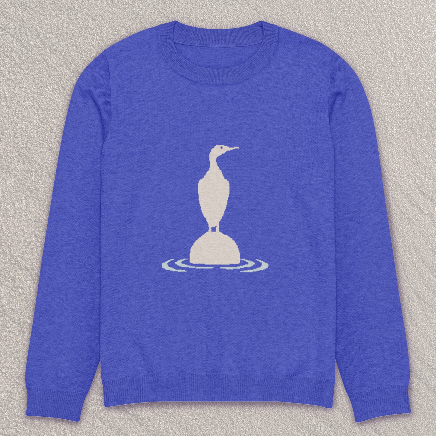 Cormorant crew sweater – Atlantic blue