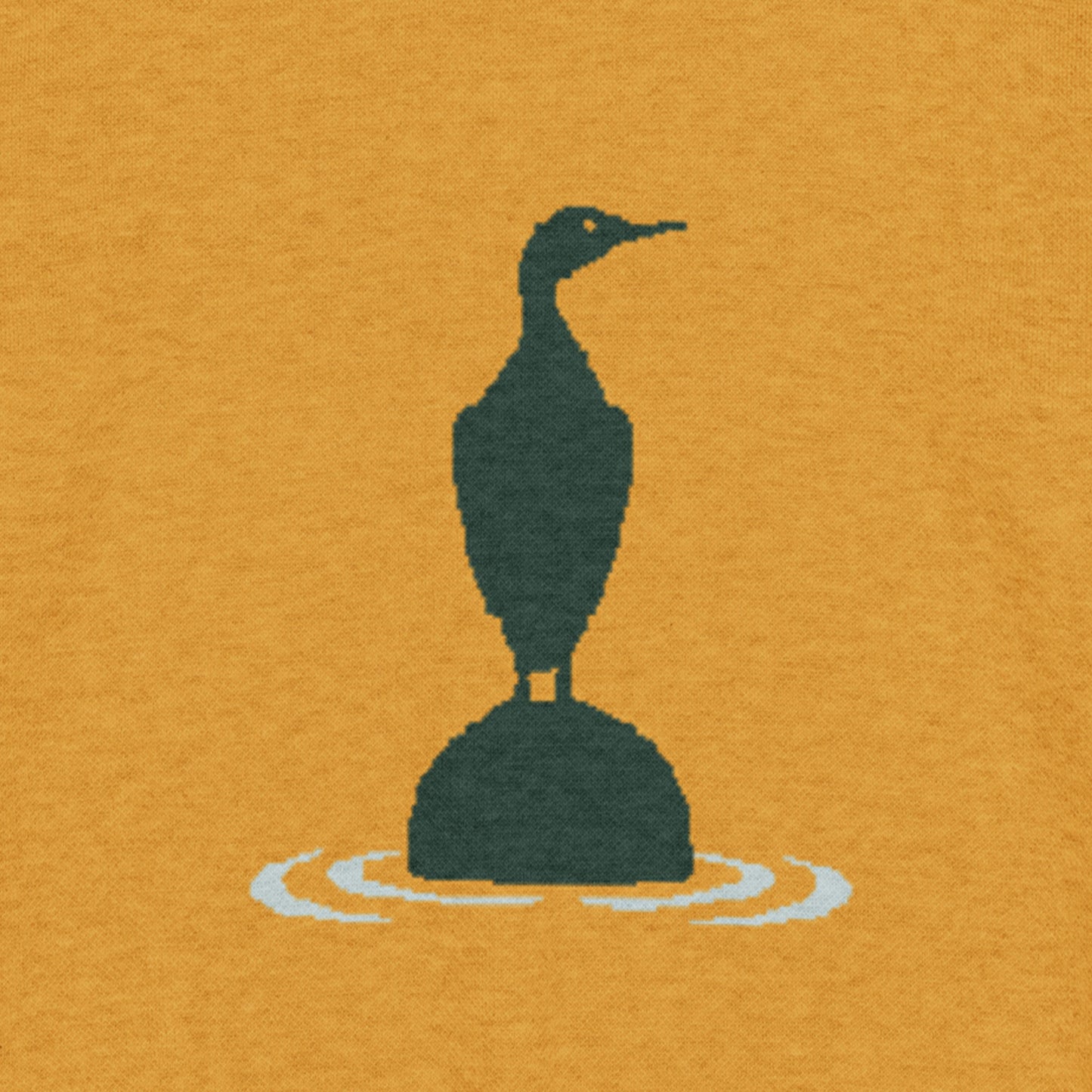 Cormorant crew sweater – harbor gold