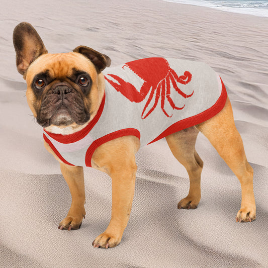 Crab knit pet sweater