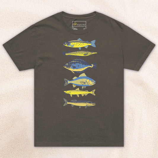Atlantic Catch T-Shirt – Washed Charcoal