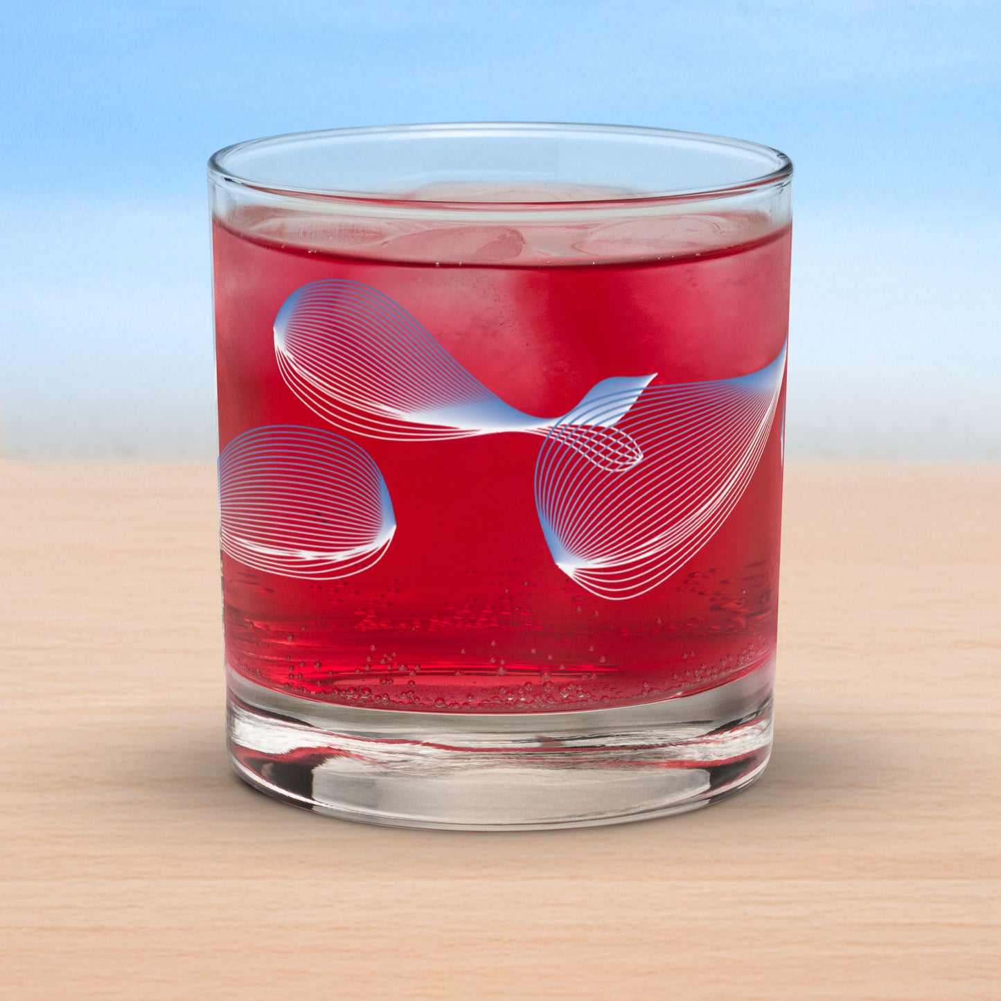 Art-crafted Whales Rocks Glass Collection