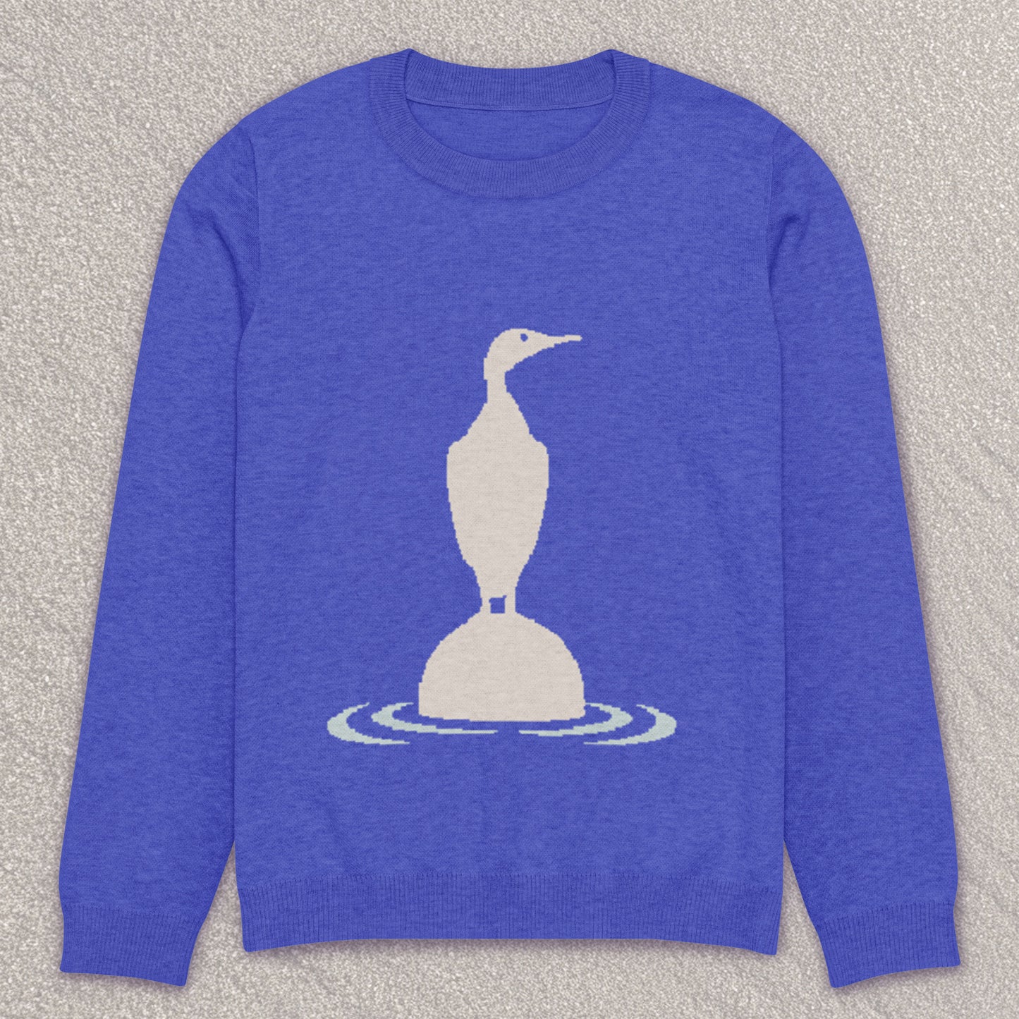 Cormorant crew sweater – Atlantic blue