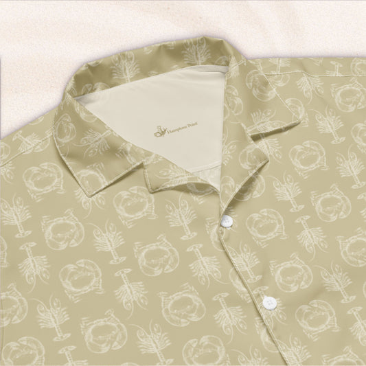 Heavy Crabs and Jumbo Lobsters Close Repeat Vacation Shirt – Sand with Icing