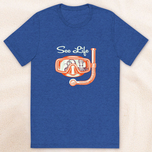 See Life Diver's T-Shirt – Ocean Blue