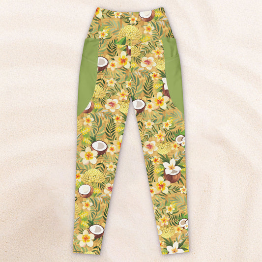Tropicalia Yoga Pants with Pockets – Thatch
