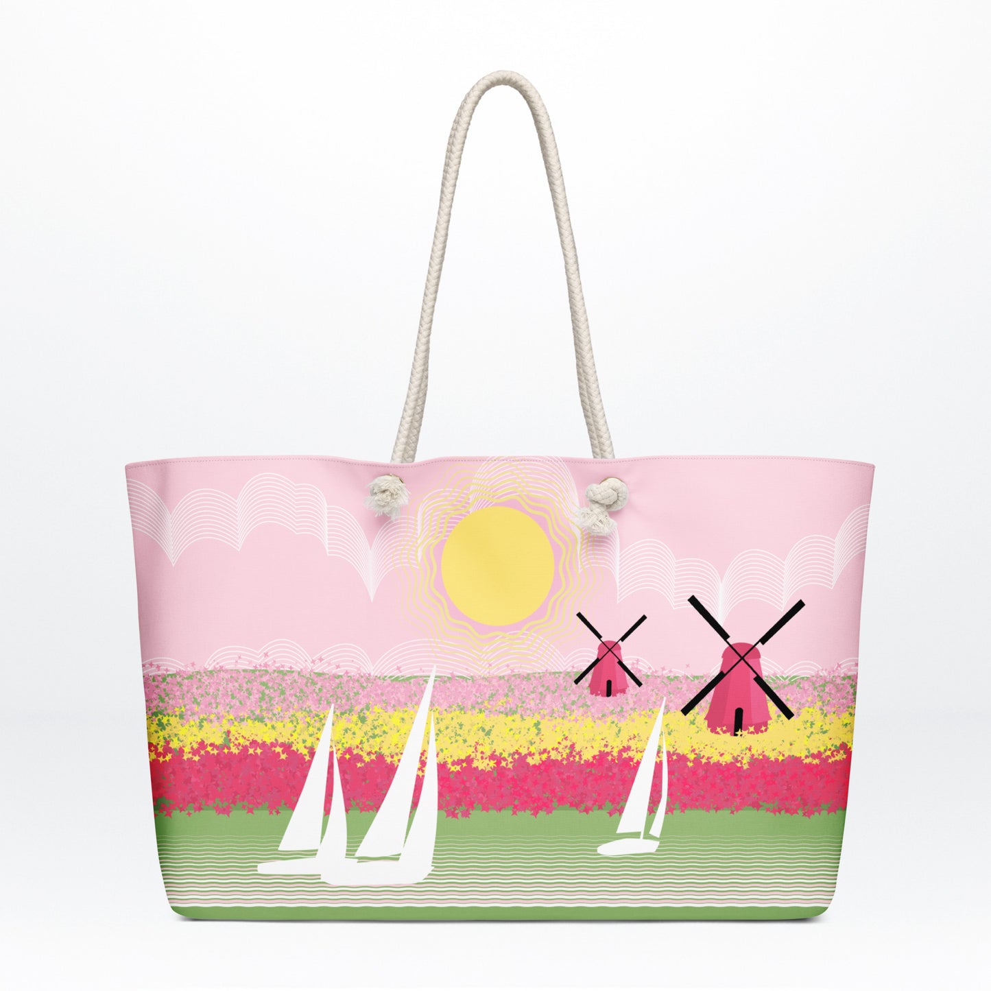 Oversized weekender bag for quick getaways